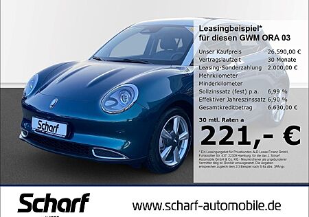 GWM Ora 03 400 PRO mit Wärmepumpen NAVI SHZ