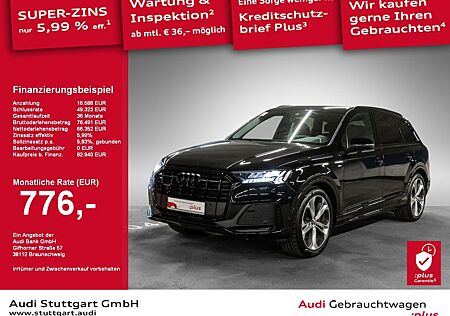 Audi Q7 50 TDI quattro S line 7-Sitzer AHK Matrix 21'