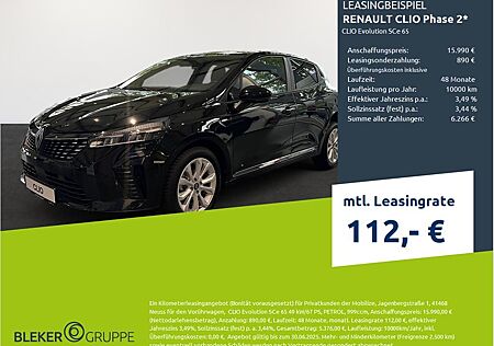 Renault Clio Phase 2 Evolution SCe 65