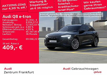 Audi Q8 e-tron 55 quattro S line MatrixLED ACC 360° B