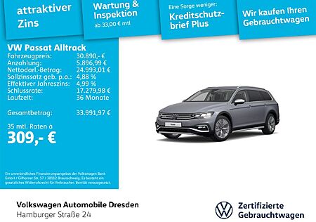 VW Passat Alltrack Volkswagen Passat Variant Alltrack 2.0 TDI DSG 4M AHK KAM