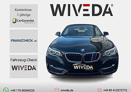 BMW 228i Sport Line Cabrio~Xenon~Navi~Leder~AHK~PDC~