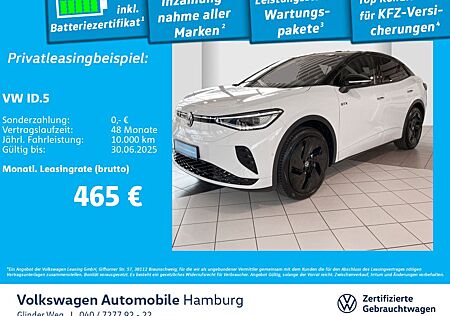 VW ID.5 Volkswagen GTX Allrad DSG Panoramadach AHK Rückfahrkam