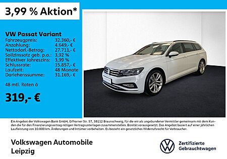 VW Passat Volkswagen Variant 2.0 TDI Business*Standh.*Pano*AHK