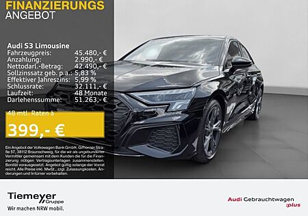 Audi S3 Limousine 2.0 TFSI Q LM18 KAMERA NAVI+ VIRTUA