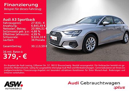 Audi A3 Sportback 30TDI Stronic Navi LED GRA PDC SHZ