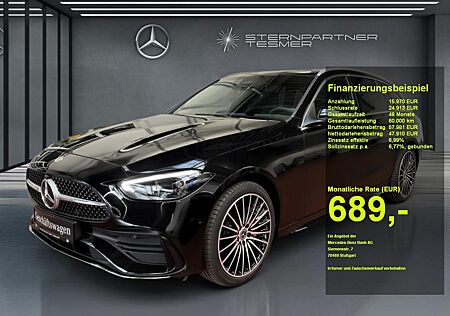 Mercedes-Benz C 300 de T-Modell mit EQ Hybrid Technologie +AMG