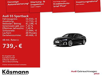 Audi S5 Sportback TDI qu MATRIX PANO B&O KAM NAV SHZ