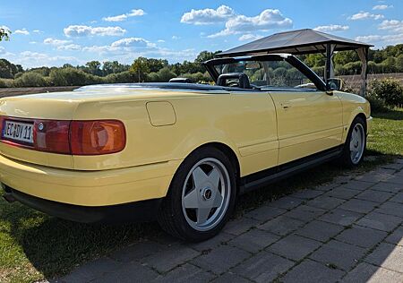 Audi Cabriolet 2.3 5 Zylinder ginster-gelb Klima Lede