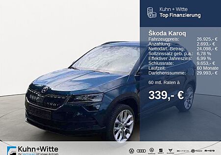 Skoda Karoq 1.5 TSI Style *LED*RFK*Navi*StandH*