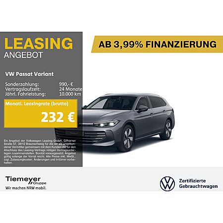 VW Passat Variant leasen