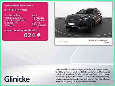 Audi Q6 e-tron AHK LED LM 21" Navi 360° Wärmepumpe