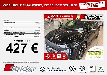Skoda Enyaq iV 80 Sportline 427,-ohne Anzahlung AHK Pa