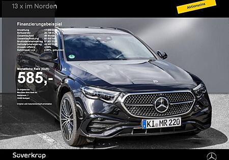 Mercedes-Benz E 220 d T BURM AMG NIGHT STANDH DISTR PANO 360