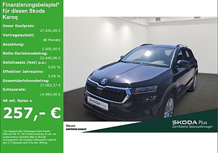 Skoda Karoq SELECTION TSI APP LED NAVI EPH KESSY SITZH