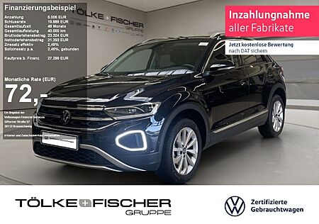 VW T-Roc Volkswagen 1.5 TSI Style ACC AHK AUT Navi Virtual LED