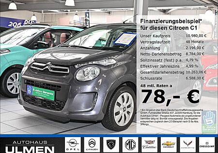 Citroën C1 Millenium 1.0 VTi EU6d 5-türig Rückfahrkamera