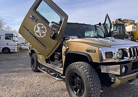 Hummer H2 6.2 V8 Luxury NAVY;GERMAN;TÜV+INSP NEU,FLÜGEL