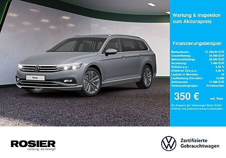 VW Passat Variant Volkswagen Elegance 2,0 TDI DSG ACC HUD 360°
