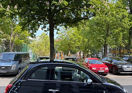 Fiat 500 1.2 8V Lounge | EZ 09/2017 | Schwarz