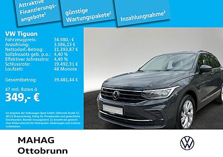 VW Tiguan Volkswagen 2.0 TSI LIFE AHK Navi LED Kamera
