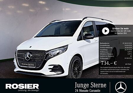 Mercedes-Benz V 300 d 4M AVANTGARDE AMG Lang Night AHK Distr A
