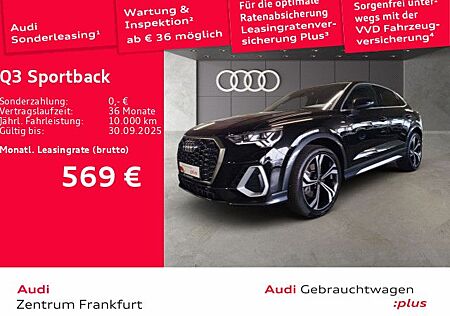 Audi Q3 Sportback 40 TFSI quattro S tronic S line Mat
