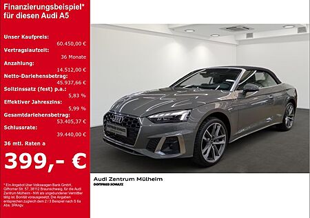 Audi A5 Cabriolet 40 TFSI S lineEl. Verdeck Navi Lede