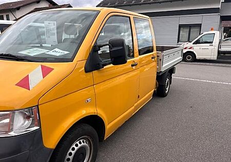 VW T5 Transporter gebraucht kaufen VW T5 Transporter Volkswagen Pritsche DoKa AHK Klima MY 2009