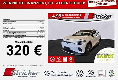VW ID.4 Volkswagen Pure Performance 125/52 320,-ohne Anzahlung