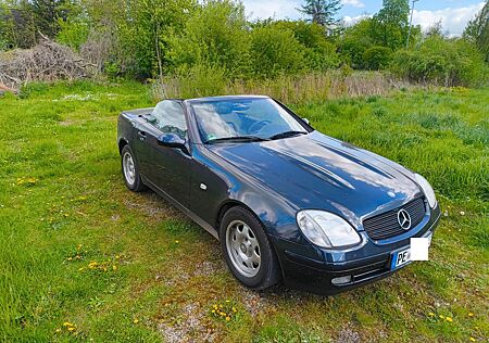 Mercedes-Benz SLK 200 - gepflegt - Smaragdschwarz metallic