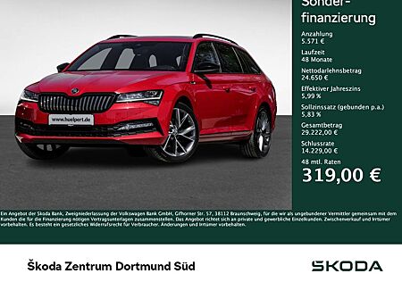 Skoda Superb Combi 1.4 iV SPORTLINE PANO AHK 360CAM 19