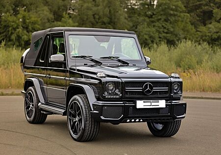 Mercedes-Benz G 500 Cabrio schwarz schwarz