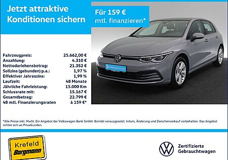 VW Golf Volkswagen VIII 1.5 TSI Life MATRIX-LED PANO ACC NAVI