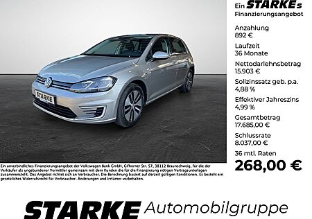 VW Golf Volkswagen e- Comfortline Navi LED Kamera PDC LM Klima
