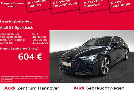 Audi S3 gebraucht kaufen Audi S3 Sportback 2.0 TFSI Kamera LED Navi Teilleder