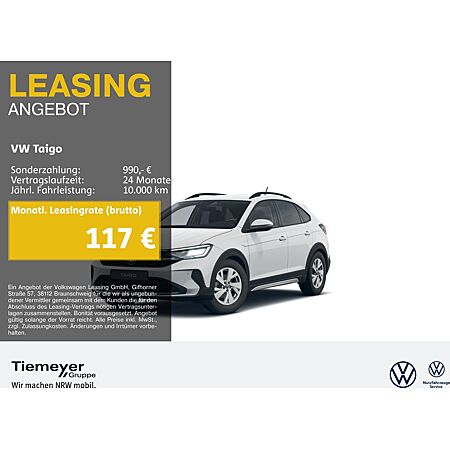 VW Taigo leasen