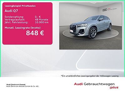 Audi Q7 50 TDI quattro S line Matrix B&O HuD StandHZG
