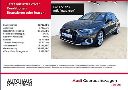 Audi A3 Sportback 40 TFSI e advanced LED AZV