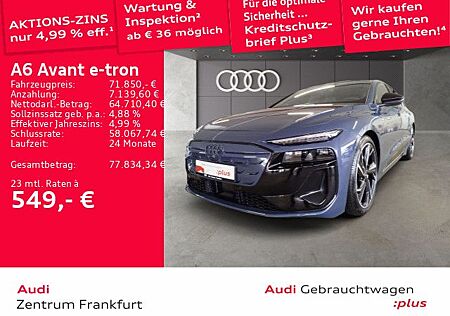 Audi A6 e-tron A6 Avant e-tron performance MatrixLED 360° Luft