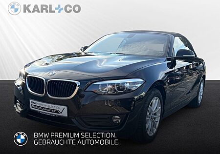 BMW 218 i Cabrio Navigation Temp LED PDC Sportsitze
