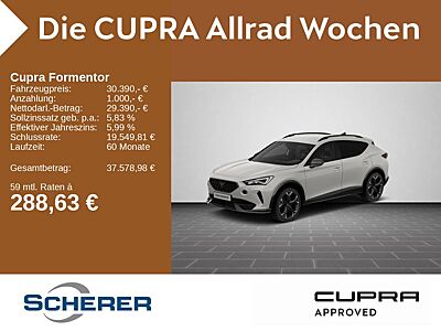 Cupra Formentor VZ 2.0 TSI DSG LED NAVI RFK ACC SHZ