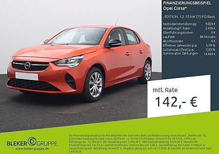 Opel Corsa , EDITION, 1.2 55 kW (75 PS) Basis