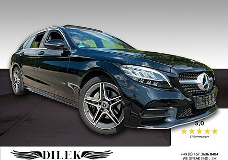 Mercedes-Benz C 220 C220dT 4M 9G AMG 360 LED AHK PANO TOT SPUR VOLL!