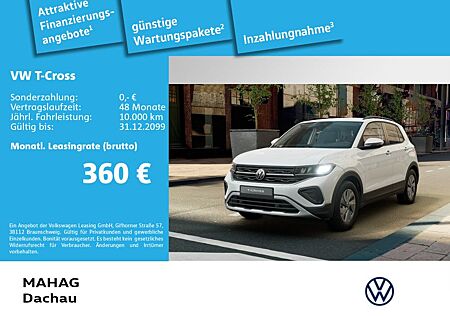 VW T-Cross Volkswagen Life 1.0 TSI LED ParkPilot Sitzhz AppCon