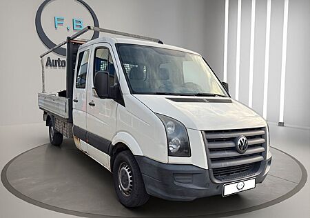 VW Crafter Volkswagen Pritsche lang Doppelkabine 7SITZER KLIMA