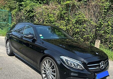 Mercedes-Benz C 250 C250d T AMG-Line Burmester 8-Fach Night Paket