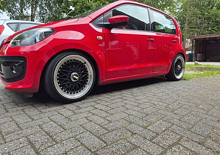 VW Up Volkswagen ! 1.0 44kW ASG colour ! fortana red colo...