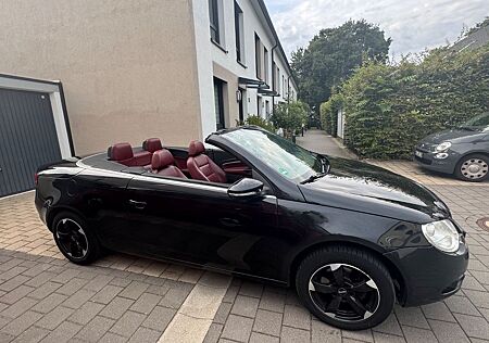 VW Eos Volkswagen 1.4 TSI Cabrio | Schwarz | Rote | TÜV Neu |