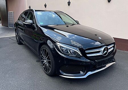 Mercedes-Benz C 220 C 220d T Autom Navi Led Pano Burmest Amg Ext uvm